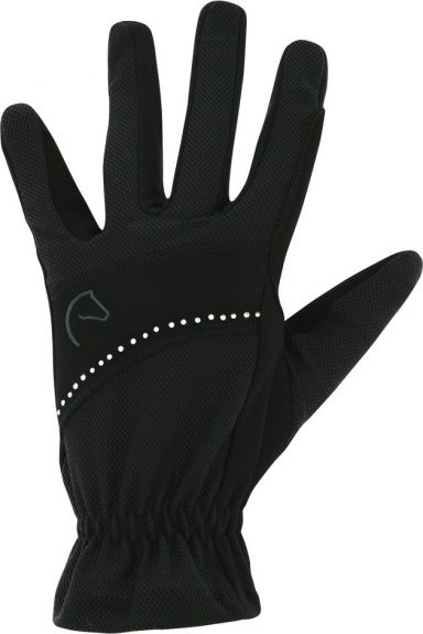 Equitheme stras zomer handschoenen. Zwart XS nodig? - ruitershopbeerens.nl