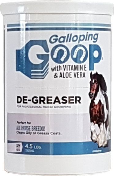 Galloping De-Greaser verwijdert hardnekkig vuil en vlekken. Blank 2025GR nodig? - ruitershopbeerens.nl