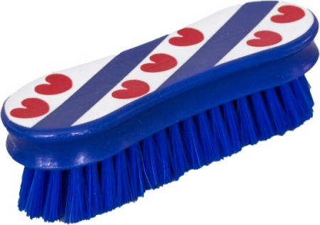 HB hoofdborstel zacht Fries boendermodel. Blauw 12,5x4cm nodig? - ruitershopbeerens.nl