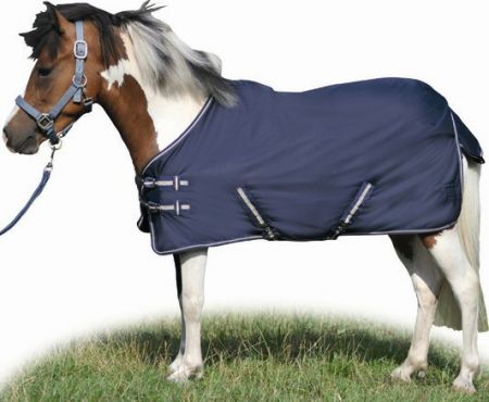 Regendeken fleece gevoerd Donker Blauw 115 nodig? - ruitershopbeerens.nl