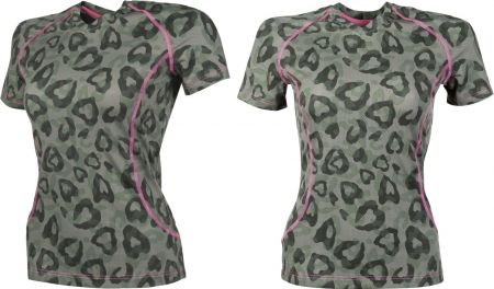 HKM Dames shirt Survival Camouflage groen M nodig? - ruitershopbeerens.nl