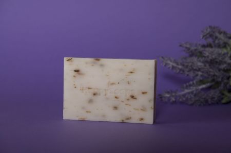 The Happy Soaps Handzeep - Lavendel en Patchouli Lavendel 100 gram nodig? - ruitershopbeerens.nl
