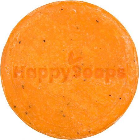 The Happy Soaps Shampoo Bar Fruitful Passion Oranje 70 gram nodig? - ruitershopbeerens.nl