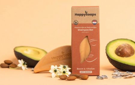 Happy Soaps Speciality Shampoo Bar Boost & Vitalize Boost & Vitalize 100 gram nodig? - ruitershopbeerens.nl