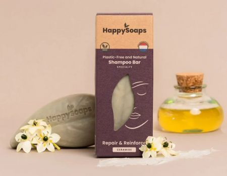 Happy Soaps Speciality Shampoo Bar Repair & Reinforce Repair Reinfoce 100 gram nodig? - ruitershopbeerens.nl