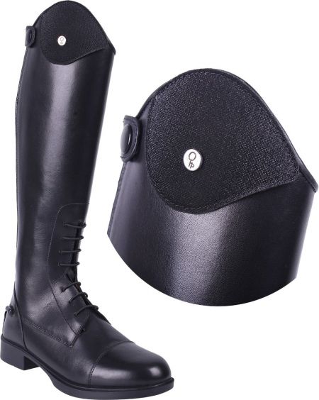 QHP verwisselbare top voor rijlaars Romy. Glitter zwart 38-39-40 nodig? - ruitershopbeerens.nl